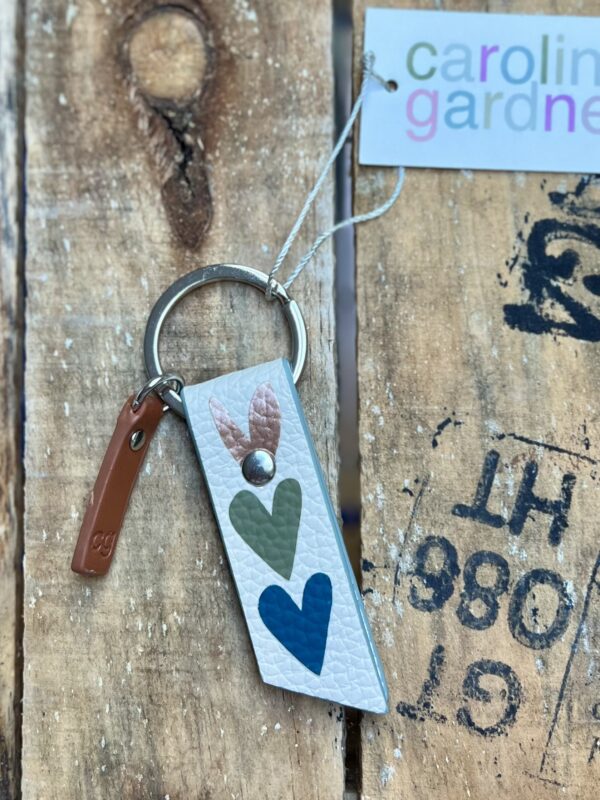 Porte-clés Coeurs Caroline Gardner