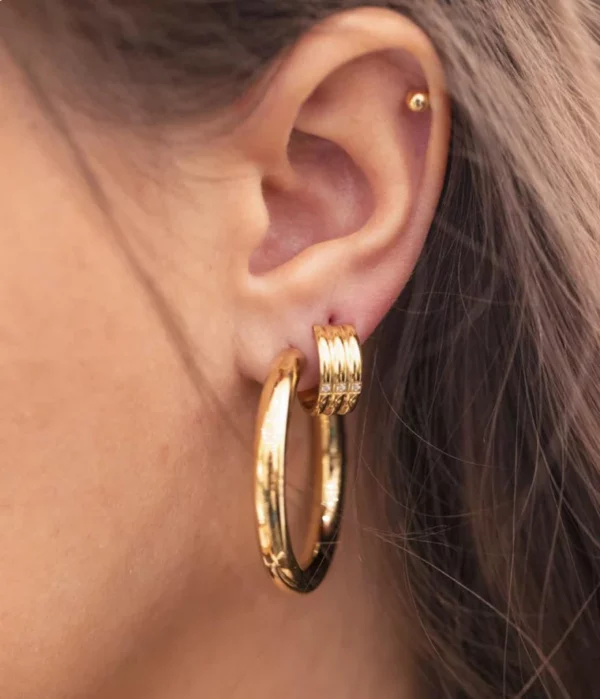 Boucles d'oreilles Zag Angélique
