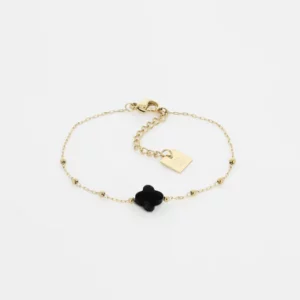 Bracelet Zag Velasquez (noir)