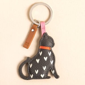Porte-clés chat noir Caroline Gardner